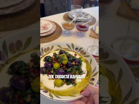 Tek tabakta kahvaltı