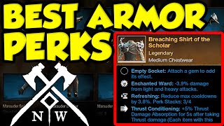 BEST ARMOR PERKS FOR NEW WORLD AETERNUM! New World Armor Perk Guide