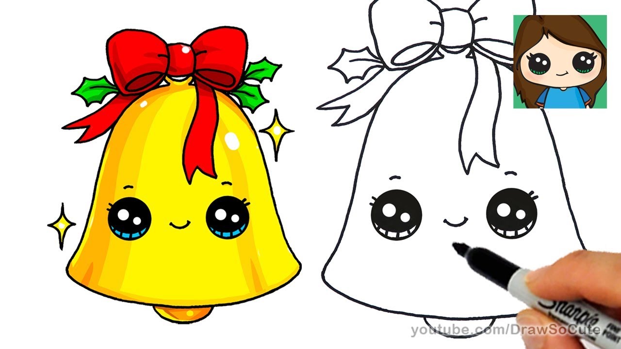 Christmas Bells Drawing png download - 846*980 - Free Transparent Santa  Claus png Download. - CleanPNG / KissPNG