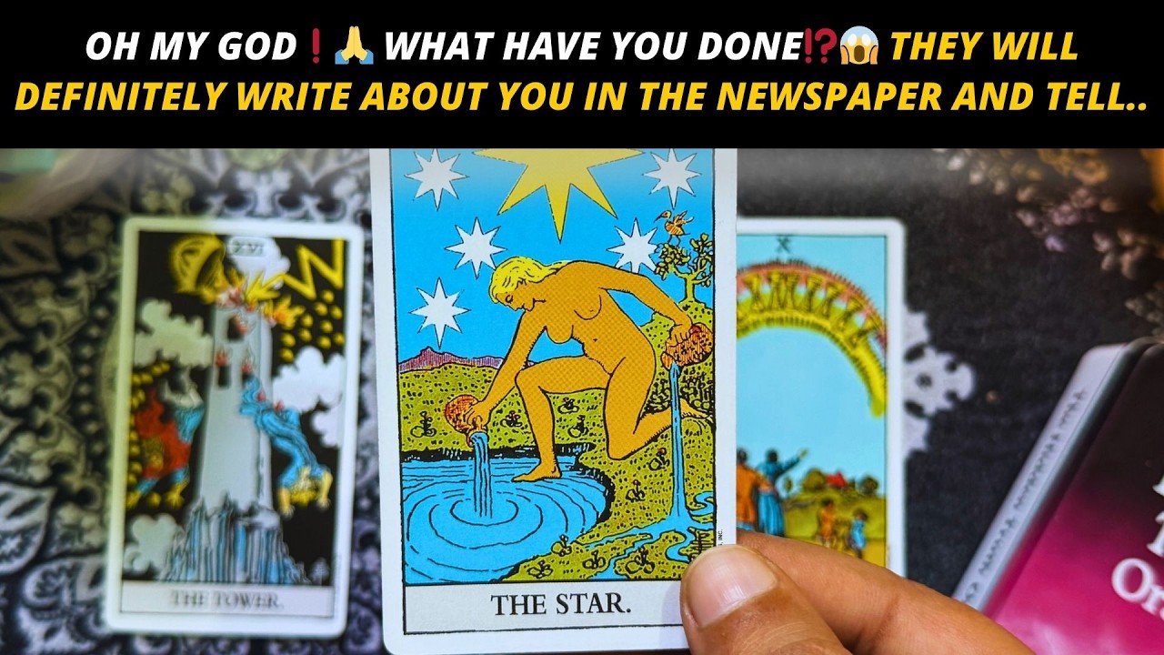 OH MY GOD❗️🙏 WHAT HAVE YOU DONE⁉️😱 THEY WILL DEFINITELY WRITE ABOUT YOU IN THE NEWSPAPER AND TELL..