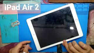 Remove the iPad Air 2 / remove the Apple iPad air screen / replace the iPad touch screen