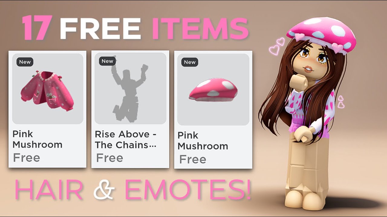 NEW FREE ITEMS YOU MUST GET IN ROBLOX!😍💕 in 2023
