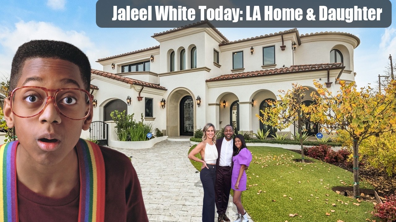 Where Jaleel White Lives Today in Los Angeles With His Daughter After Urkel Fame