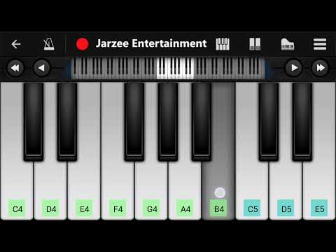 Tujhe Dekha To Yeh Jana Sanam Mobile Piano Tutorial | Jarzee Entertainment