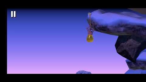 Getting over it did you find this floating rock...?