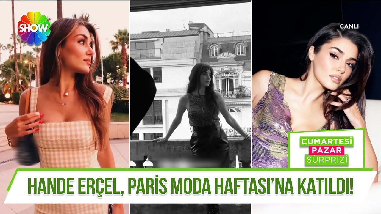 Paris Moda Haftası'ndan renkli anlar!