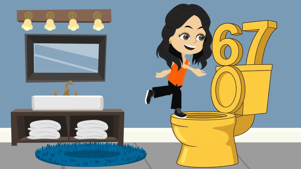 Nora kauft sich das goldene Klo 67