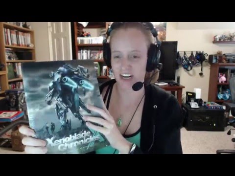 Xenoblade Chronicles X Collector&rsquo;s Edition Strategy Guide Unboxing