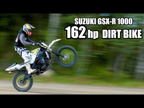 Video: Suzuki GSX-R 1000 enduro