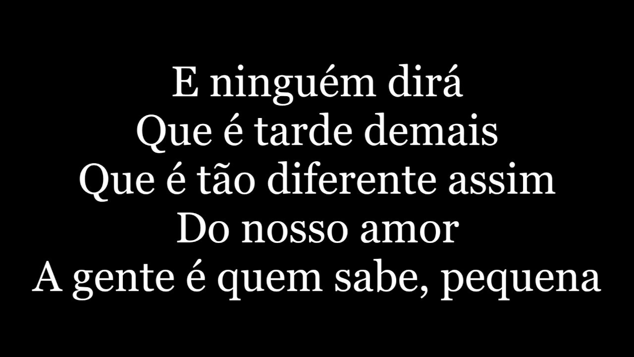 Tarde demais, me apaixonei - Queria saber o que difere a letra dessa música  SURUBINHA DE LEVE dessas letras atuais de funk, porque se você canta  O Fp do trem bala, sabota