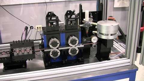 Servo Controlled Straighten, Feed and Cut to Length System | Novo Precision