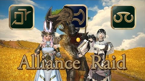 Healers adjust! (Lag Edition)《FFXIV Endwalker》"Euphrosyne" Alliance Raid『AST/WAR/SCH』