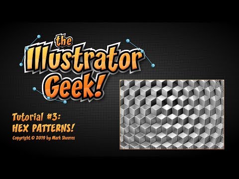 Illustrator Geek Tutorial 3: Escher Hexes
