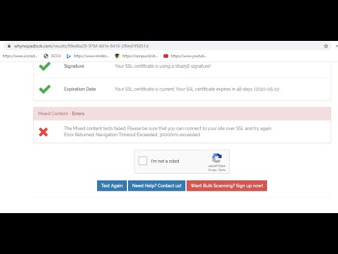 Mix content error fix in wordpress website