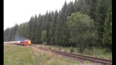 DBS 37670 and 37401 - Northern Belle