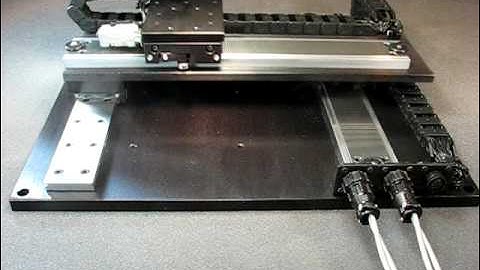 Two Axis Positioning Gantry System by MOTICONT