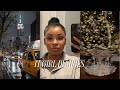 It girl diaries in NYC | Decorating for the holidays, shopping, giveaway &amp; more | VLOGMAS DAY 2