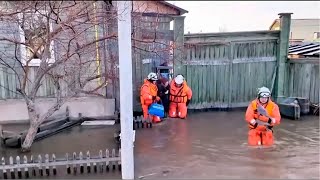 Прорыв дамбы в Орске❗ Страшные кадры потопа❗