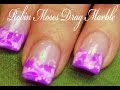 No Water Needed - Drag Marble nail art Tutorial