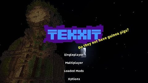 Tekxit 3 Lets play! - Ep 1 (SEUS shaders) -old-