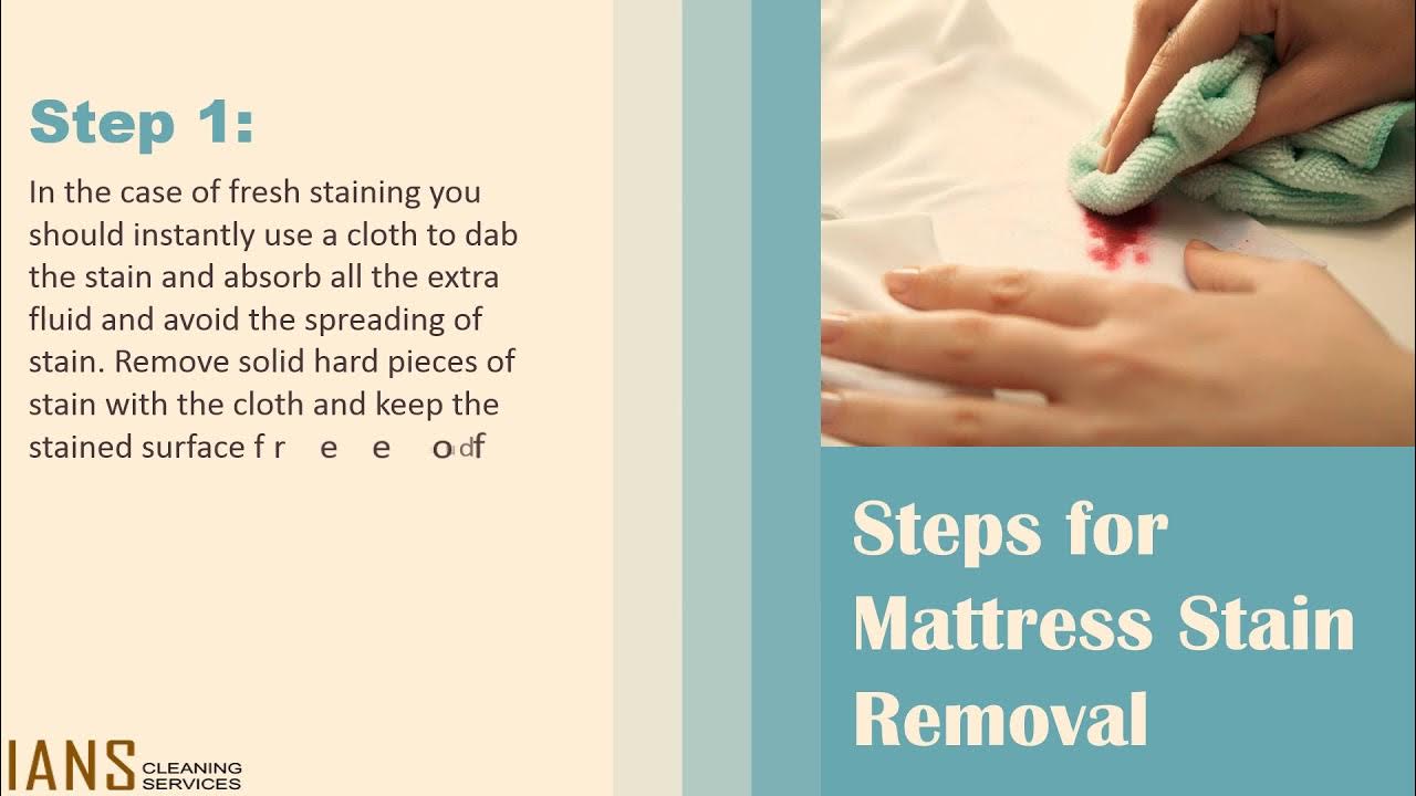How To Remove Mattress Stains Using Hydrogen Peroxide Mattress Stain