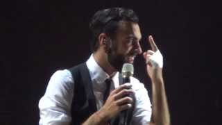 Marco Mengoni - Il cerotto nascosto e l'accetta sul pezzo di Fossati - Roma, Gran Teatro 28.9.2013