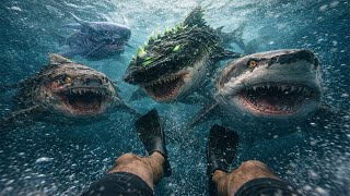 ALL Sharks UNLOCKED in Maneater (Giant Evolution)