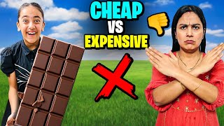 CHOCOLATE STORY FOR KIDS | CHOCOLATE CHALLENGE | CHEAP vs EXPENSIVE | @SamayraNarulaOfficial
