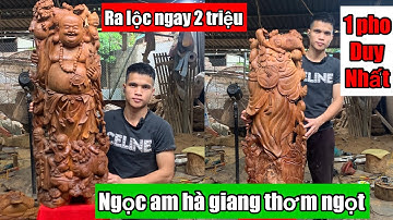 Giảm ngay 2 triệu , bức di lặc Gỗ ngọc am hà giang phôi đầy đặn duy nhất 0 còn buc thứ 2 .0868289098