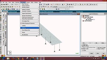 Bridge Deck Preprocessor   STAAD Pro V8i