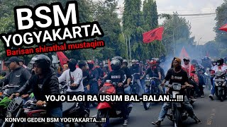 BARISAN KONVOI GEDEN ‼️ DIKIRA SUPORTER TERNYATA BSM  . Area Stadion Mandala Krida Jogjakarta