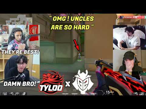 19 Minutes of Streamers React to G2 vs TYLOO INSANE Moments in VCT Champions 2026 Group Stage