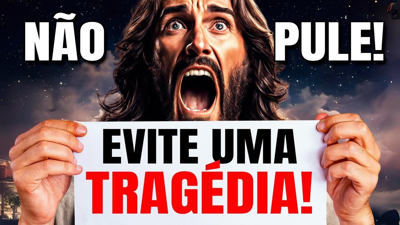 FILHO, SÓ VOCÊ PODE EVITAR ESSA TRAGÉDIA! É URGENTE! OUÇA ANTES QUE SEJA TARDE! MENSAGEM DE DEUS!