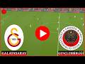 🔴 Galatasaray Gençlerbirligi Maçı 📺 Trendyol Süper Lig - 26 - Maçı Özet ✅ efootball 21