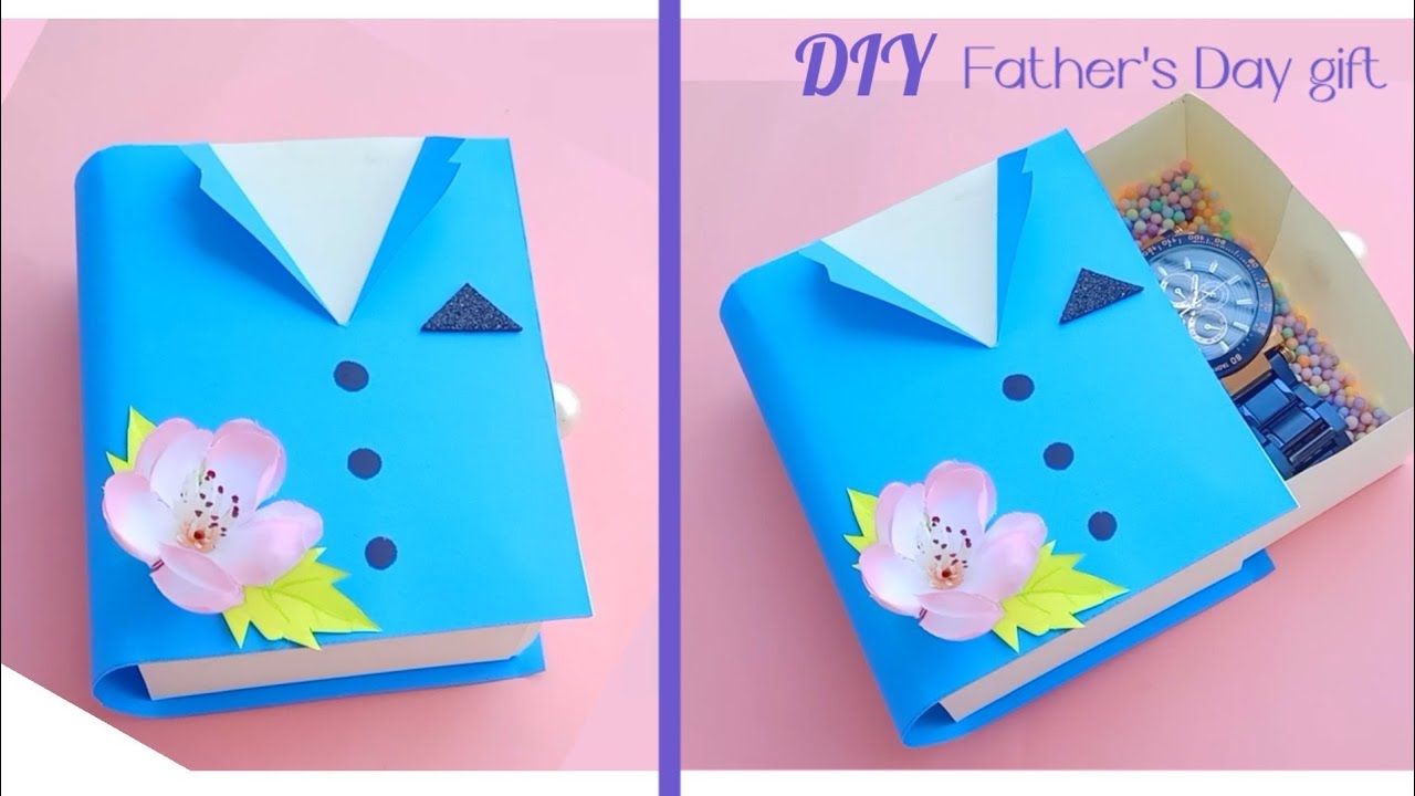 how to make Father's Day gift box / Handmade Father's Day Gift / DIY  Father's Day Gifts 2021 #shorts 