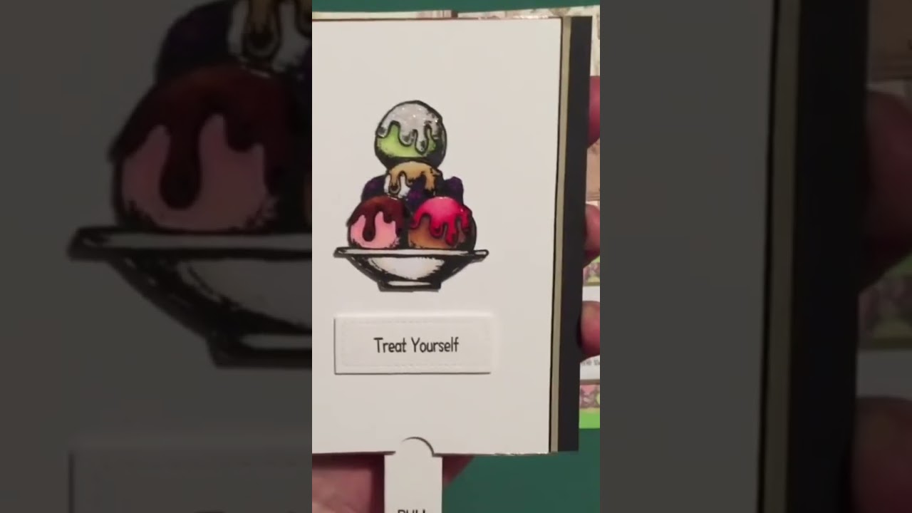 More is More!! Another Magic Slider card with ice cream!!