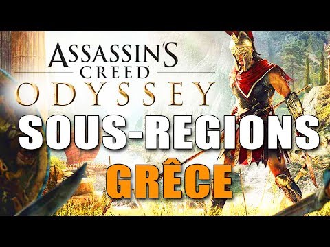 ASSASSIN'S CREED ODYSSEY : COMMENT DEVOILER TOUTES LES SOUS REGIONS DE GRÊCE ( Copain d'Hermes )