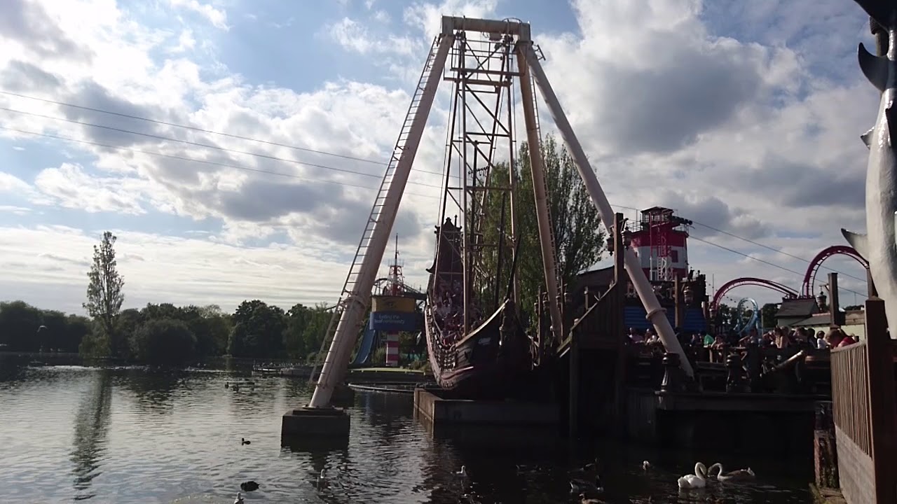 The Bounty Pirate Ship Ride At Drayton Manor Theme Park