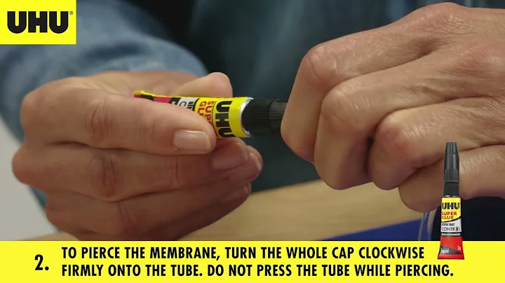 How to fix gasses with UHU Super Glue Control?