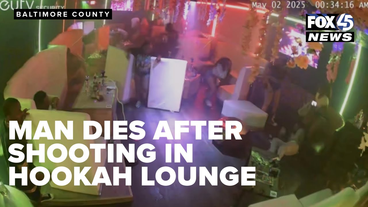 Man dies after shooting in Baltimore County hookah lounge - YouTube