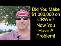 Did You Make a million on CRWV now you have a Problem