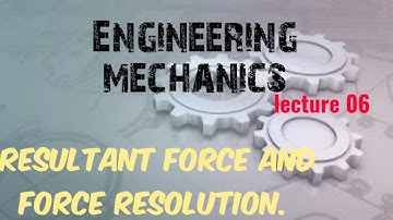Resultant force | force resolution| engineering mechanics|gate exam and preparation|gate 2022|