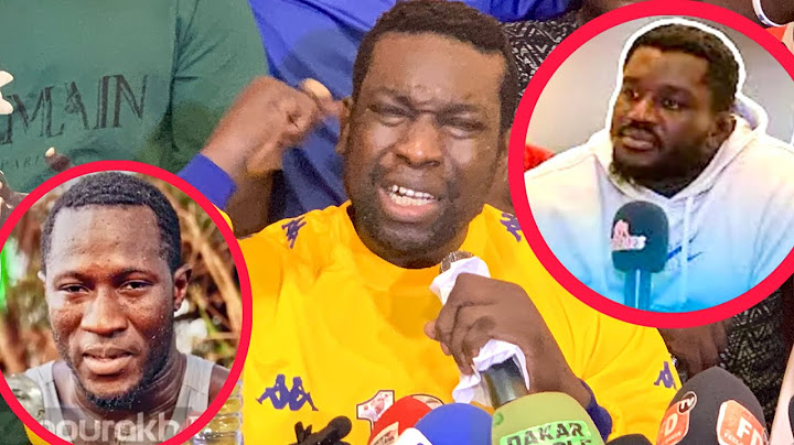 GOUYE GUI ATTAQUE "BALLA GAYE XARITOU ADA FASS LA MOTAKH DOUMA…SERIGNE KHASS DOU SAMA…