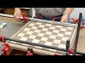 Simple diy checkerboard craft with minimal tools