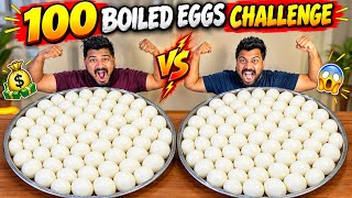 100 BOILED EGGS EATING CHALLENGE 😱 | 100% REAL 🔥