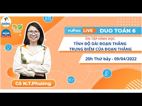 Video [DUO TOÁN 6] TÍNH ĐỘ DÀI ĐOẠN THẲNG - TRUNG ĐIỂM CỦA... - youtube