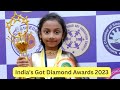 Road to indias got diamond award 2023  krithika veeramuthu official  naae  best out of waste i