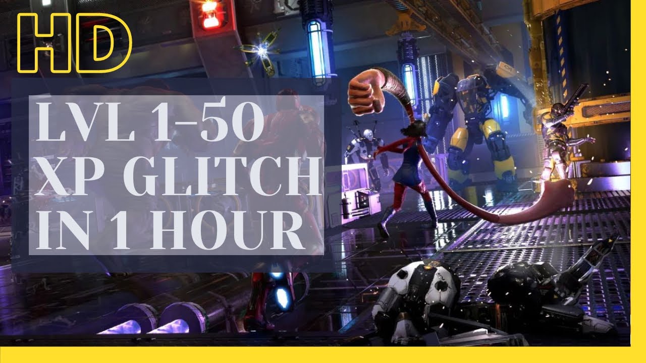 Marvel Avengers - Level 1-50 XP GLITCH