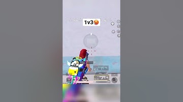 Crazy 1v3🔥 #pubgshorts #bgmishorts #shortsfeed #shortsvideo #pubgmobile #pubg #short #shorts