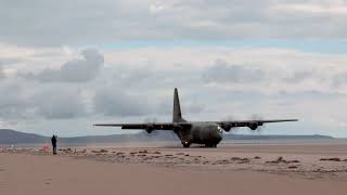 C130 Beach Landing